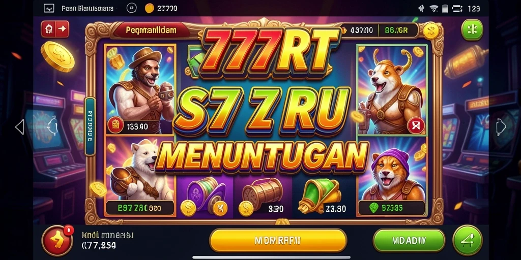 Tampilan gameplay Slot yang seru dan interaktif di 777RT.