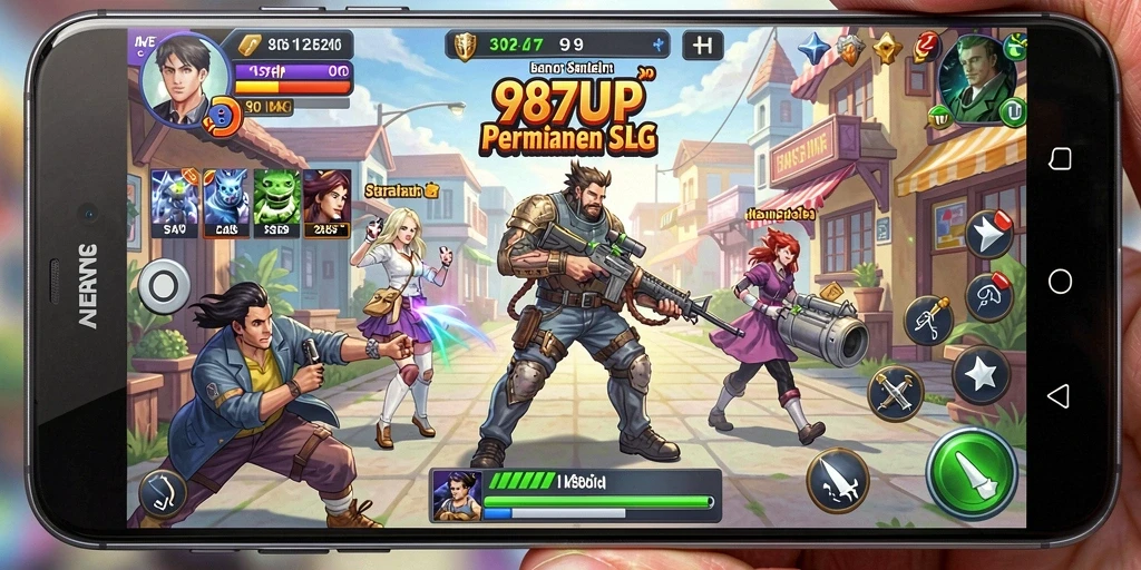 Tangkapan layar gameplay SLG yang menegangkan dan penuh strategi.