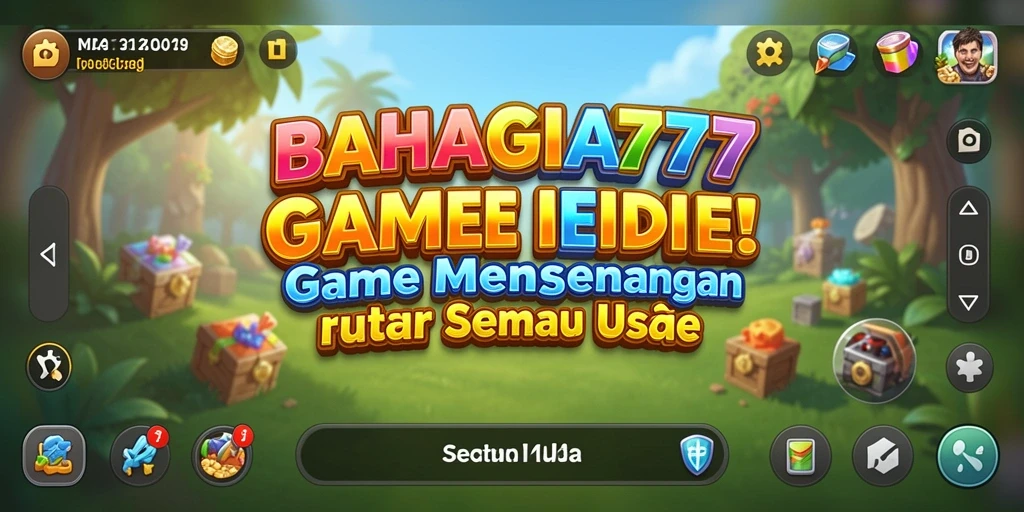 Gameplay menarik BAHAGIA777 dengan karakter yang unik.
