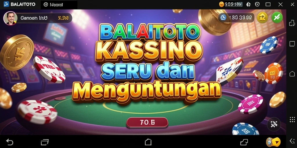Tampilan gameplay seru dari BALAITOTO yang memikat hati pemain Kasino.