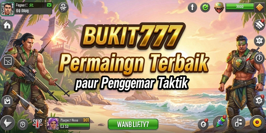 Tampilan gameplay menarik dari BUKIT777 yang menampilkan strategi dan taktik.