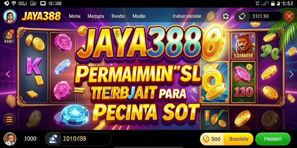Tampilan menarik gameplay Slot JAYA388 yang seru.