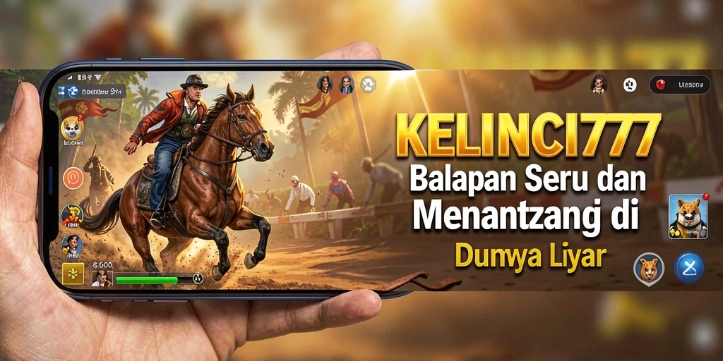 Screenshot gameplay KELINCI777 dengan balapan seru di lintasan yang menantang.