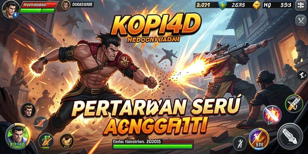 Gameplay KOPI4D yang mendebarkan dengan grafis yang menawan.
