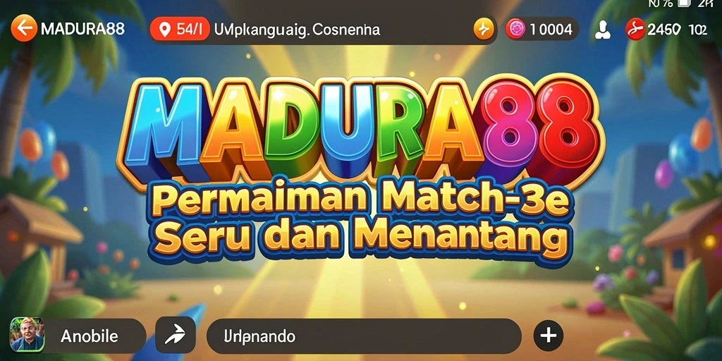 Tampilan gameplay MADURA88 yang menantang dan menghibur.
