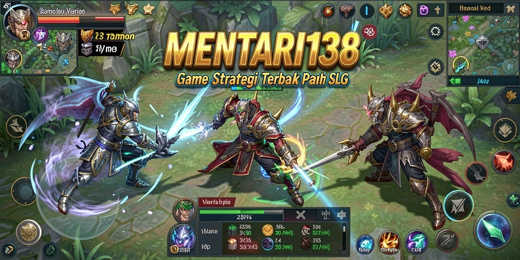 Screenshot gameplay MENTARI138 yang menunjukkan strategi bertempur yang seru.