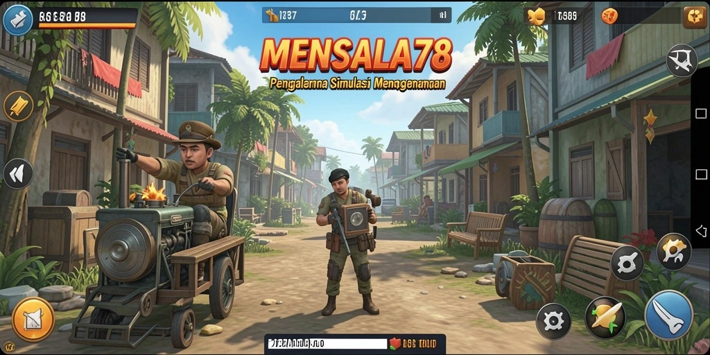 Tampilan gameplay menarik dari MENYALA78 yang menunjukkan simulasi yang mendebarkan.