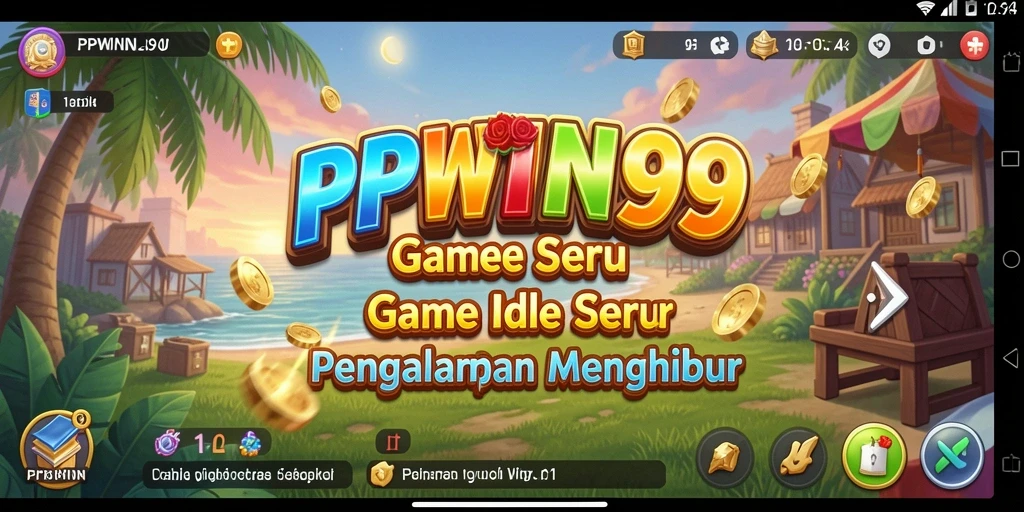 Tampilan gameplay PPWIN99 dengan karakter menarik dan grafik menawan.