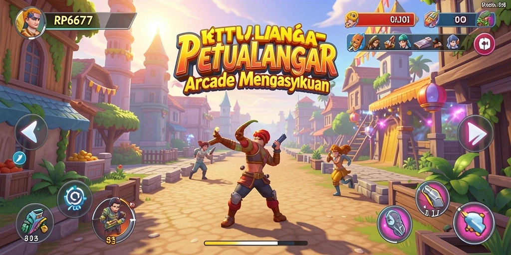 Tampilan gameplay RP6677 yang seru dan penuh aksi.