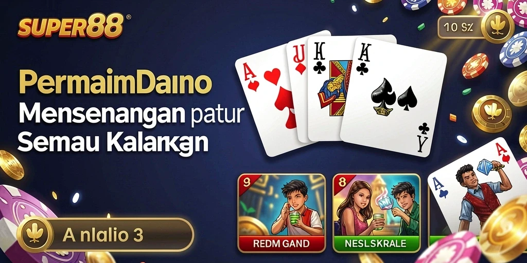 Screenshot SUPER88 menampilkan momen seru saat permainan Domino.